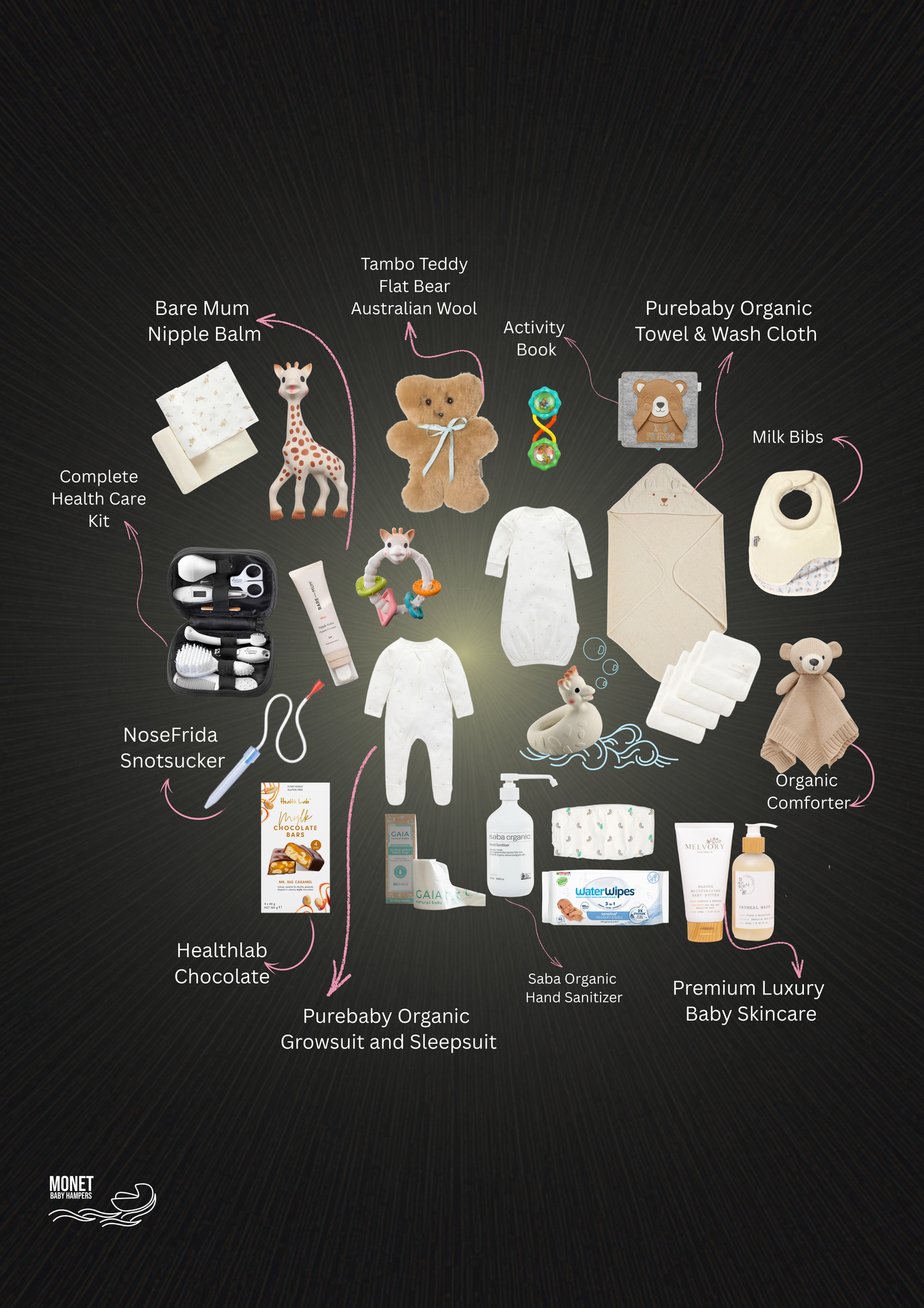 Change Basket & Liner Deluxe Hamper