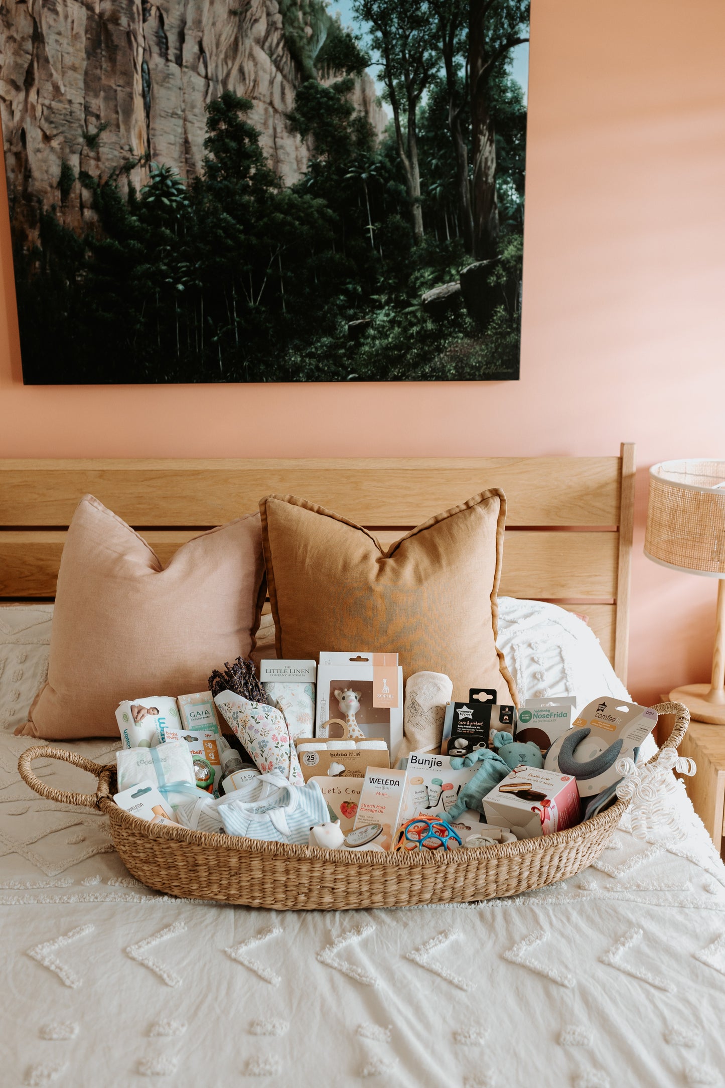 Olli Ella Change Basket & Liner Deluxe Hamper